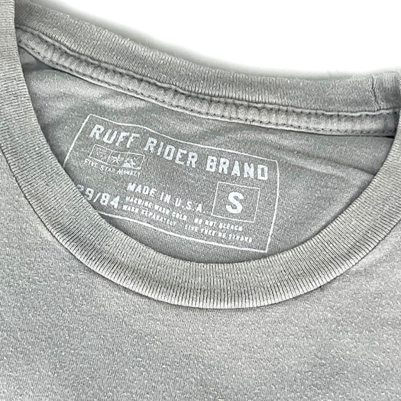 Ruff Riders Gray "Redneck" Short Sleeve T-Shirt - Picture 5 of 5